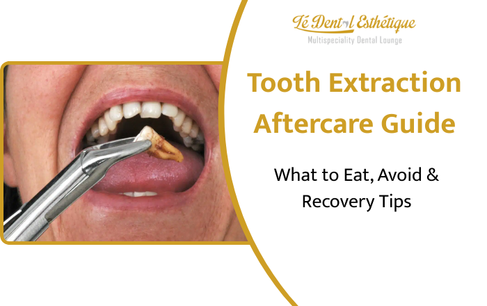 Tooth Extraction Aftercare Guide: What to Eat, Avoid & Recovery Tips for Fast Healing